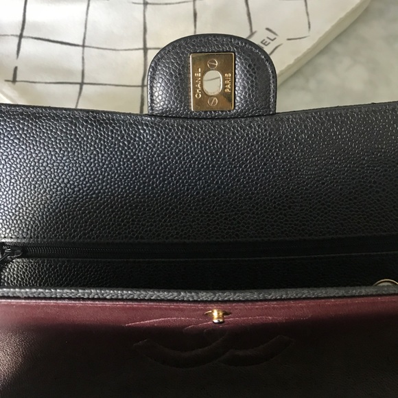 🚫SOLD🚫Chanel Medium Double Flap Caviar - Picture 5 of 8